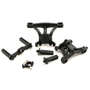 POSTE BOLHA DIANTEIRO E TRASEIRO REVO BODY MOUNTS FRONT / REAR TRAXXAS TRAX 5314